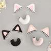 Soft Plush Helmet Cat Ear Decoration Reusable Plush Helmet Accessory DIY Helmet Decor  Ski Helmet