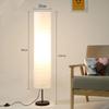 Nordic Warm Color Paper Lantern Floor Lamp for Living, Bedroom, or Study Room