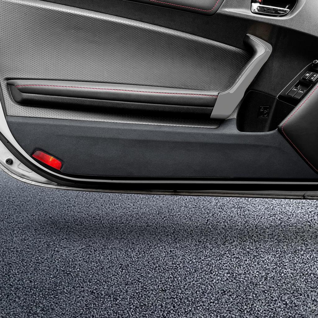 KUNGKIC Suede Door Protectors for Toyota 86 GT86 ZN6 and Subaru BRZ Scratch and Stain Interior Car Accessories 2012-2020 ZD6, Prevention,