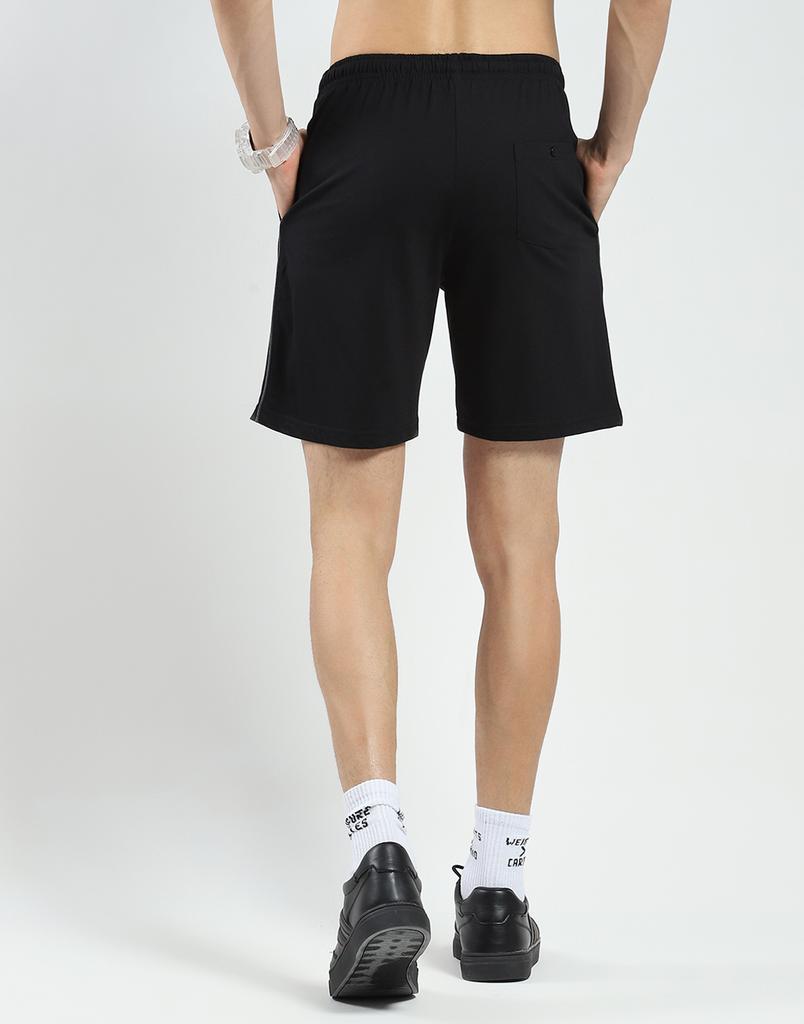 Monte Carlo Men's Regular Fit Bermuda Shorts | Mid Rise Casual Shorts with Drawstring Waist & Side Pockets | Lightweight Summer Wear Shorts For Men