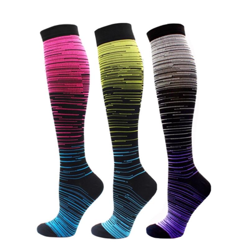 1/3 Pairs Compression Socks Men Stockings Best Medical Nursing Hiking Travel Flight Sox Running Fitness Varicose Veins Pregnancy