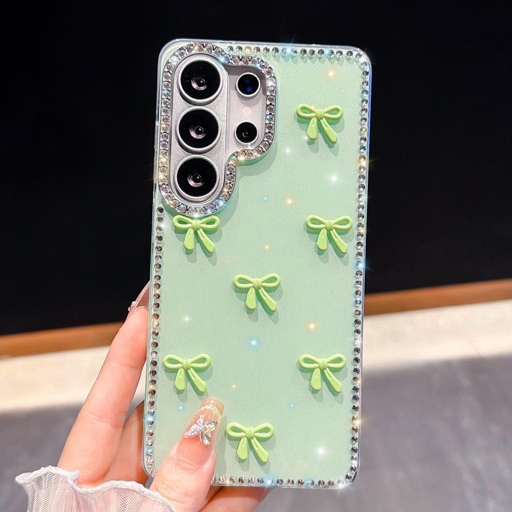 Samsung S11Ultra Flash Diamond Mobile Phone Case A11 A11 A11 Color Bow S11 Protective Case