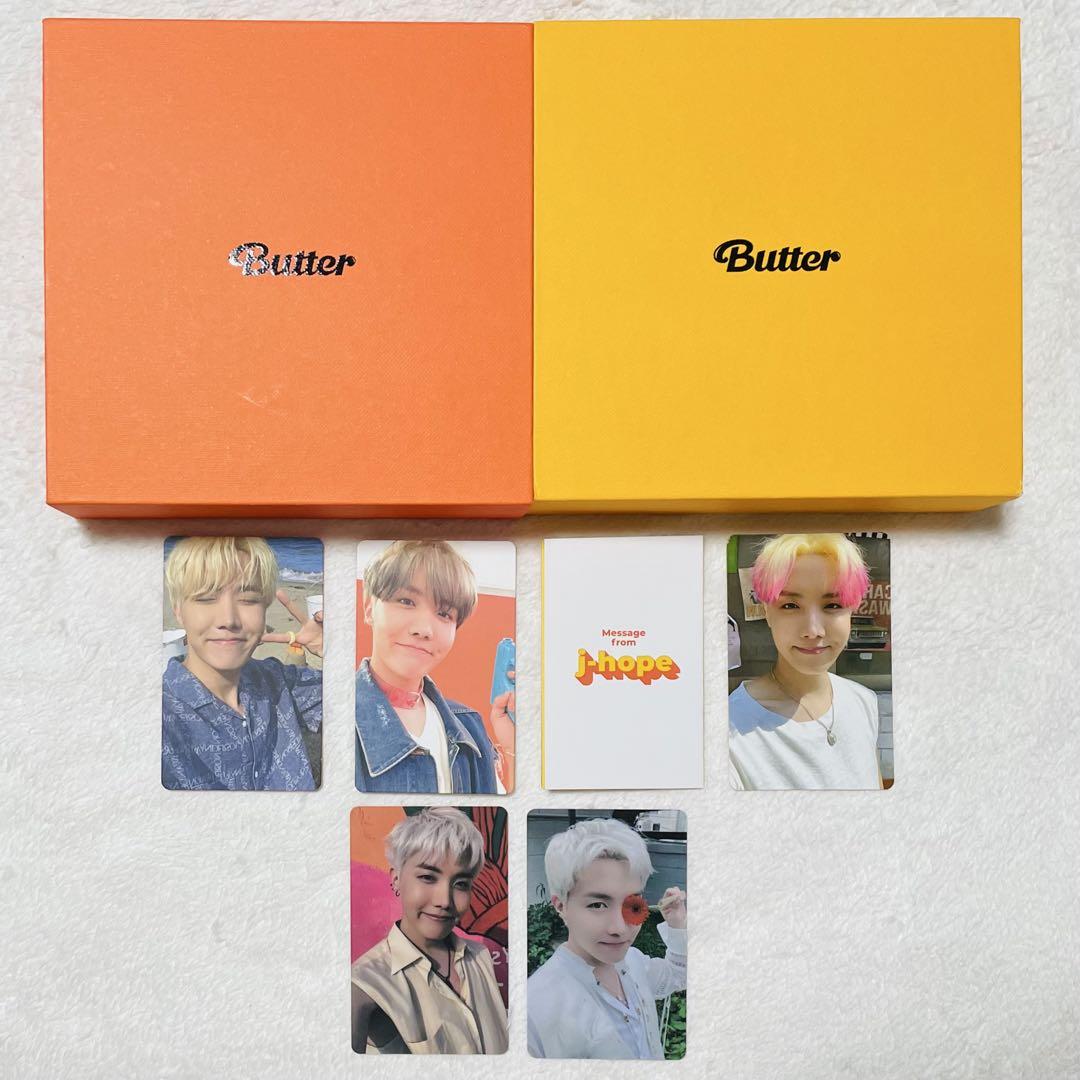 

[USED] BTS Butter 2-Type Set Trading Card Bonus Lucky Drop J-HOPE Hobby