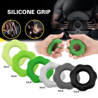 Hand Strength Exercise Silicone Ring Finger Rehabilitation   Massage