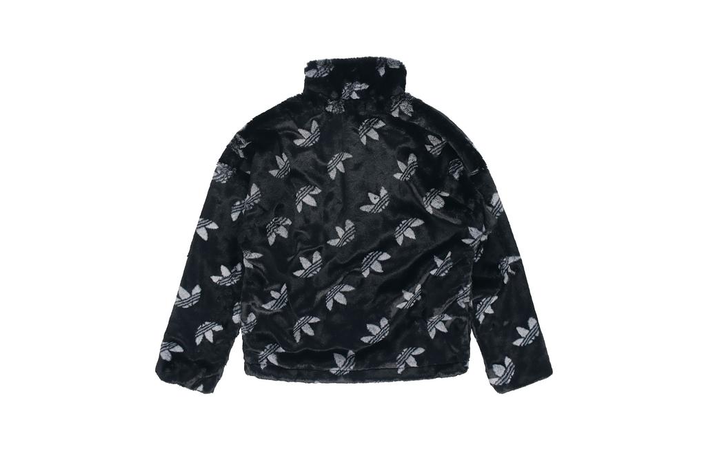 adidas Originals Monogram Fur Jacket Unisex Black HI4656