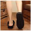 Ladies, warm shoes, soft, indoor slippers, plush cotton slippers
