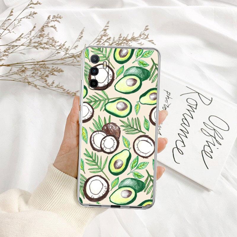 IK8 Avocado fruit art Transparent Phone Case for Motorola Moto Edge 20 30 40 50 S30 Fusion Ultra Pro Neo Lite + G200 G23