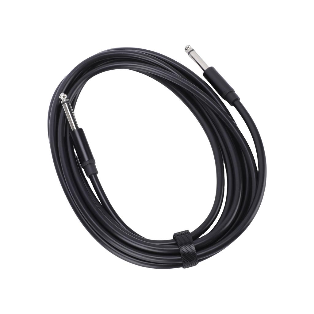 Guitar Cable 6.35mm Mono Sound Cable Dual Straight Plug Professional Copper   Waterproof for Music Instrument Stage Performance