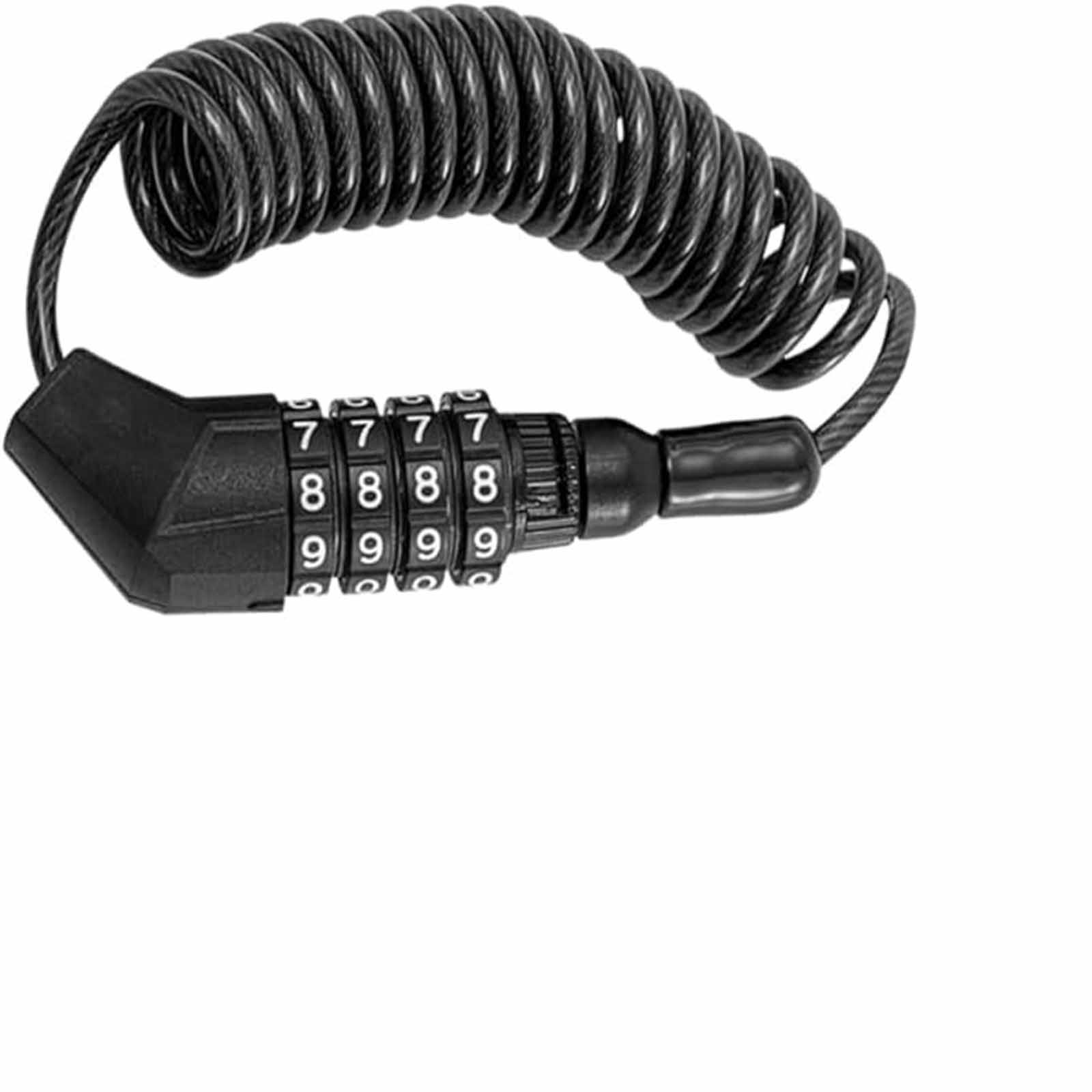 

Portable & Electric Bike Combination Lock, Helmet Lock, Steel Cable -Theft Security Gear, Outdoor Cycling & E-Motorbike Lock One Size