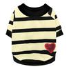 Drooling Dog Lightweight Small Dog Clothes For French Bulldogs And Pugs Casual Style T-shirt For Spring And Summer