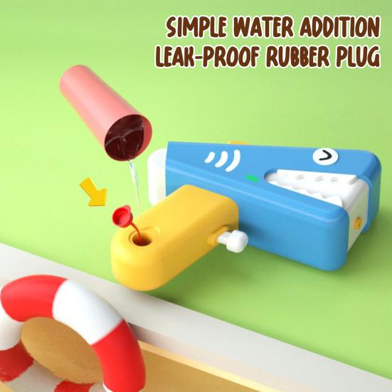 Cartoon Animal Mini Water Squirter for Kids Manual Squeeze Toy for Pool Beach Outdoor Play Fun Summer Bath Gift for Toddlers Children