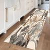 Vintage Tropical Plant Leaf Non-slip Carpet Soft Doormat Washable Runner Rug for Hallway Kitchen Boho Home Decoration