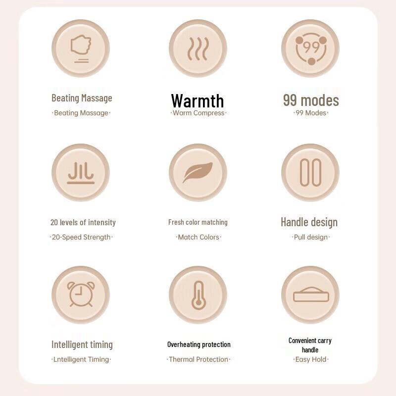 CLORIS D910 Percussion Neck & Shoulder Massager CN Plug (adapter Included)