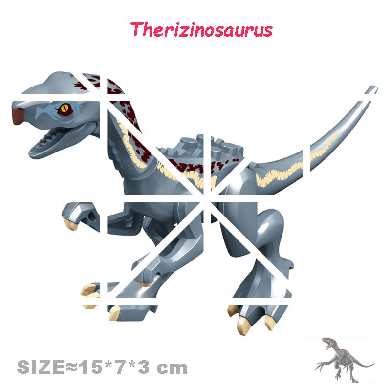 

Велоцираптор Трицератопс Юрский Мир Динозавров Индоминус Ти-Рекс Модель Сборка Развивающие Строительные Блоки Игрушки Для Детей Подарки