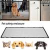 Pet Barrier Fences Portable Folding Breathable Mesh Child Safety Gate Pet Baby Separation Guard Isolated Fence Dog Accessories