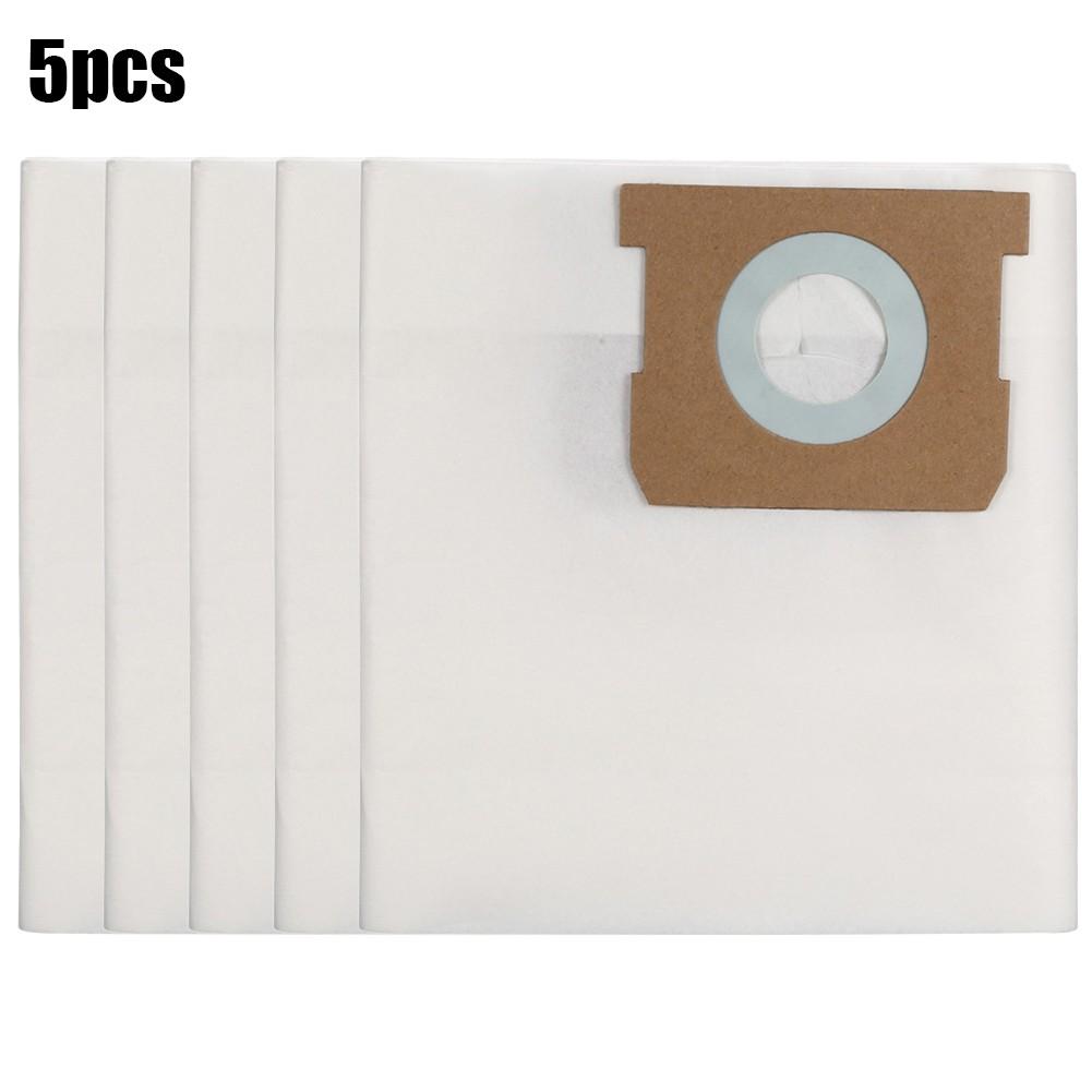 5 bucăți saci de praf pentru aspirator pentru acumulatorul compact Karcher WD1 înlocuiește geanta fleece 2.863-297.0