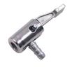 Portable Inflatable Pump For Car Tire Air Chuck Compressor Tire Inflator Tire Chuck With Barb Connector For Hose Repair