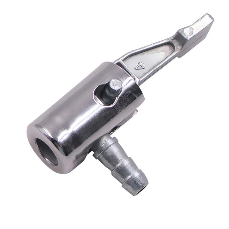 Portable Inflatable Pump For Car Tire Air Chuck Compressor Tire Inflator Tire Chuck With Barb Connector For Hose Repair