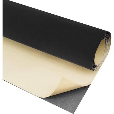 Rotolo Adesivo Nero in Tessuto di Velluto Floccato per Fai da Te Scatola per Gioielli Decorazione Interni Auto Decalcomania