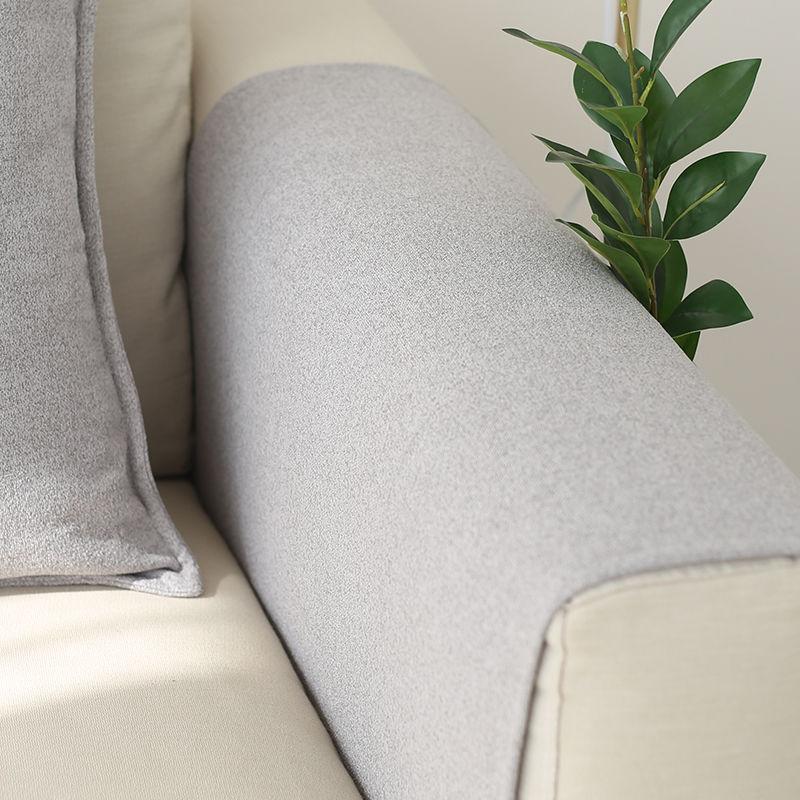 New Cotton and Linen Sofa Armrest Towel Four Season Anti Slip and Dustproof Armrest Pad Home Decoration Storage Remote Control Books