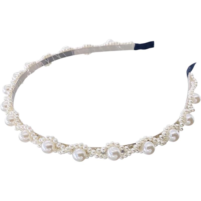 Elegant Imitation Pearl Women s Headband