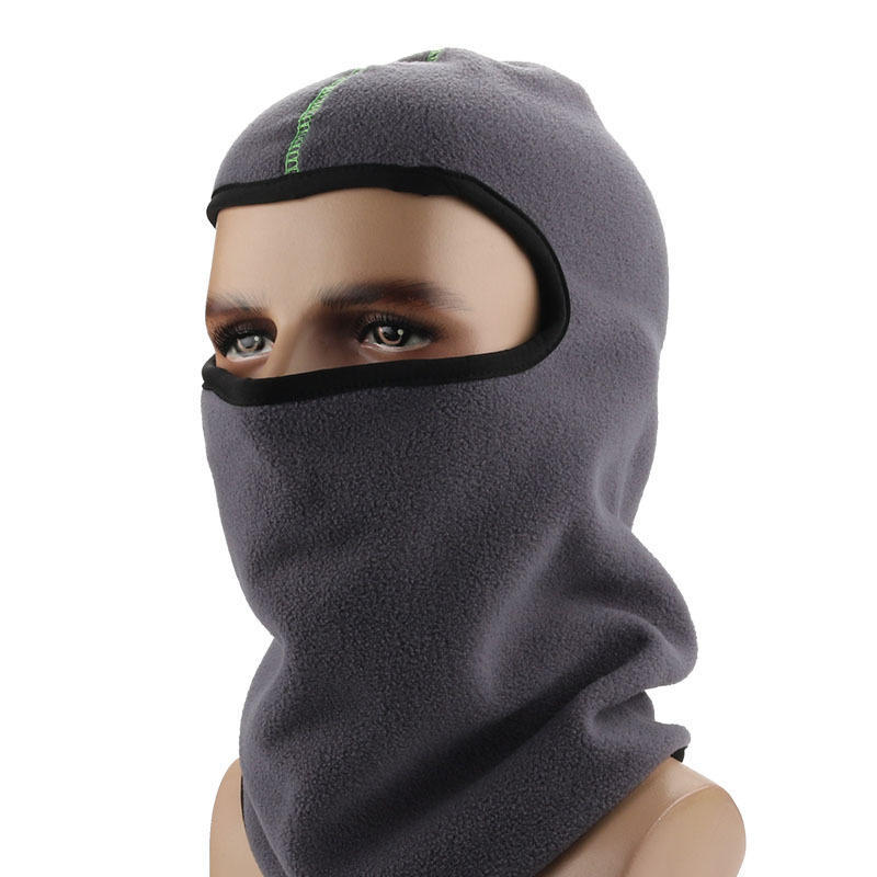 Winter outdoor men's and women's fleece thermal hood cap fleece cap motorcycle windproof riding thermal hood hat