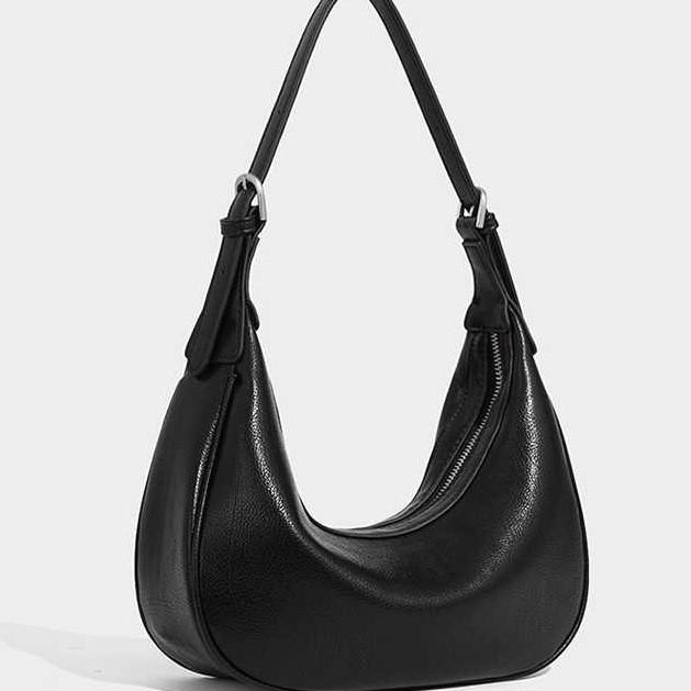 Neue Wahrheitssuchende Vegetable Tanning Crescent Hobo-Tasche für Damen, Minimalistischer Stil, Vielseitige Umhängetasche für Pendler, Einzelne Schultertasche unter dem Arm