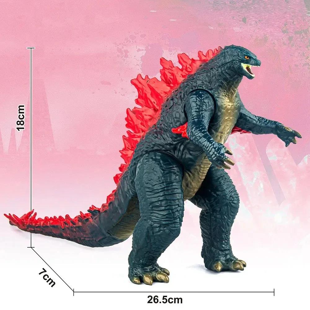 Nowa figurka Godzilla Vs Kong The New Empire Godzilla Król Kong Skar Król Figurka Akcji Shimo Potwór Figurki Anime Model Zabawki 2024