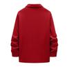 Men's Snap‑Button Shirt Jacket, Point Collar, Dual Chest Flap Pockets, Long Sleeve, Soft Knit Lightweight Casual Shacket Overshirt for Men