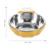 Hanging Pet Bowl Cat Feeder Puppy Supply Crate Dog Stainless Bowls Dishes Large Dogs Plastic Cage Rabbit Water Small