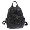 Leather Backpack Women'S Black First Layer Cowhide Women'S Backpack Trendy Fashion Versatile Soft Leather Women'S Bag