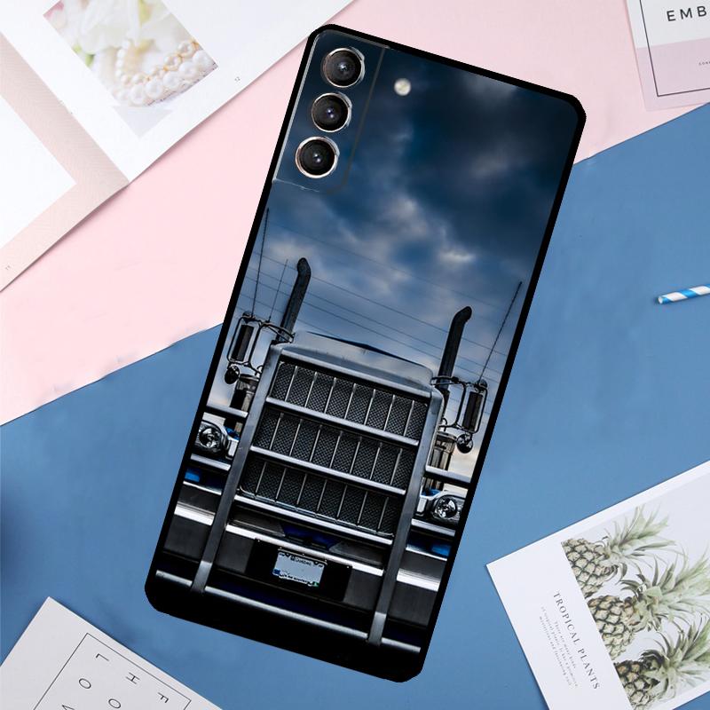 Cool Heavy Truck Car Case For Samsung Galaxy S24 Ultra S21 S22 S23 S25 Ultra S9 S10 Plus S20 FE S25 FE Back Cover