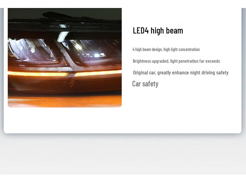 LED Daytime Running Lights & Turn Signal Assembly for 2012-2017 Chevrolet Captiva