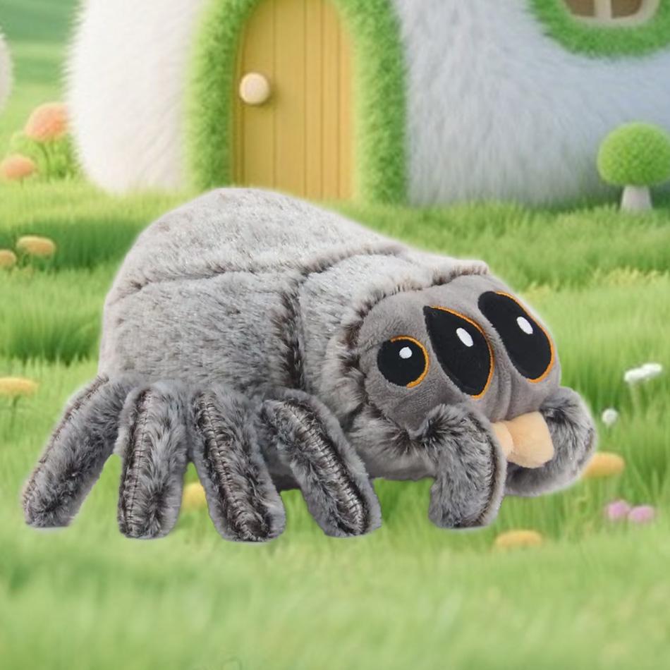 Stuffed Soft Animal Cute Little Spider Baby Plushies Toy Cartoon Animal Movie Peripheral Doll Decora Game Room Kid Birthday Gift
