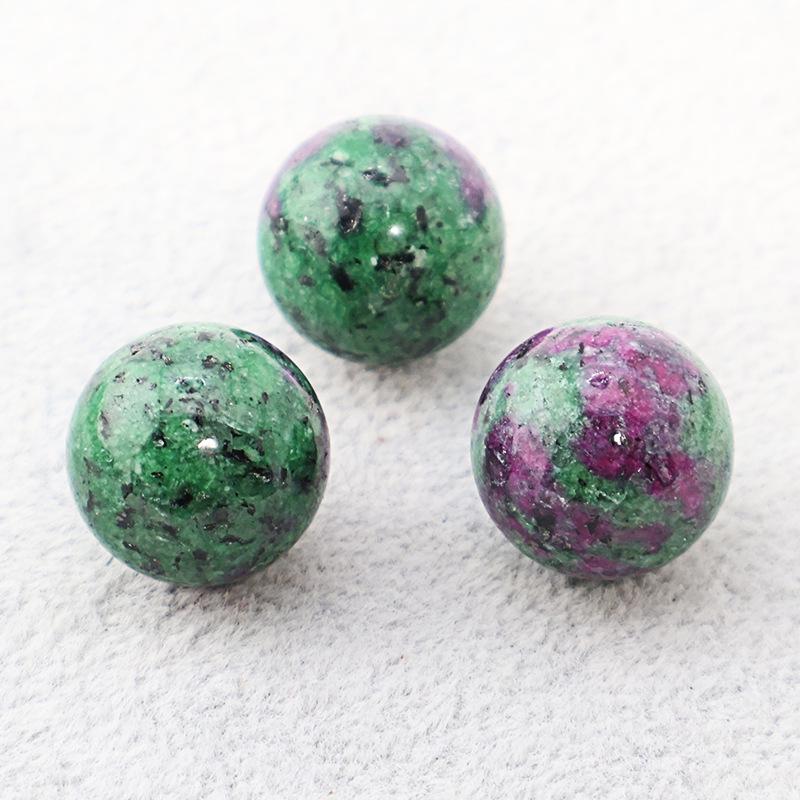 16mm Natural Crystal Agate Round Beads, Holeless, Optional Holes for DIY Ornaments