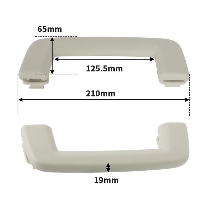 Mâner de siguranță pentru acoperiș Cotiera de tavan Balustradă Mâner de tragere pentru acoperiș pentru Ford Ranger T6 / T7 / Mazda BT50 2012- AB3Z-61-31406AA