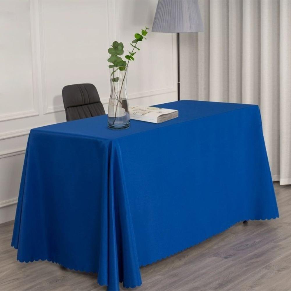 Rectangle Table Cloth Cover Solid Color Table Cover Hot Tablecloth  Home Banquet Wedding