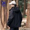 Wassup Sohot Men's 3-in-1 Outdoor Windproof Fleece-Lined Jacket