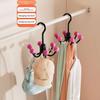Multipurpose Six Claw Hook for Hat, Towel, Bag Storage in Nordic Style