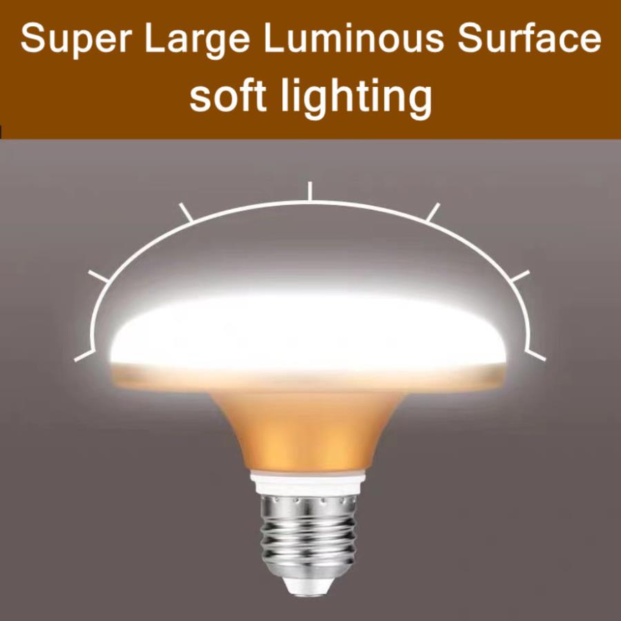 AC220V LED Bulb E27 Led Lamp Super Bright 12W 15W 20W 50W UFO Leds Lights Indoor Cold White Lighting Table Lamps Garage Light