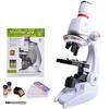Microscope Kit Lab with Phone Holder Science Educational Toy Gift Refined Biological Microscope for
