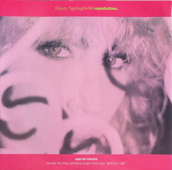 

12-дюймовая пластинка DUSTY SPRINGFIELD Reputation Special Version 12RX6253 Parlophone 1990 UK Поп Б/у