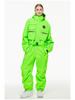Unisex Waterproof One-Piece Ski Suit, Loose Fit, American-Style, Warm for 24-25 Snow Season