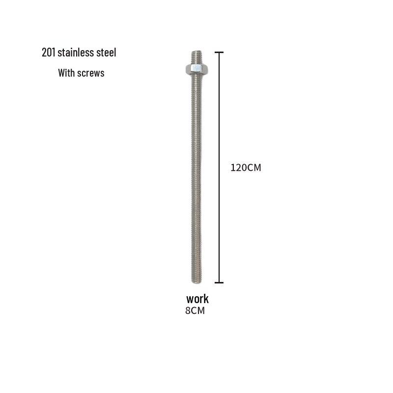 304 Stainless Steel M8/M10 Threaded Rod Bolt Stud