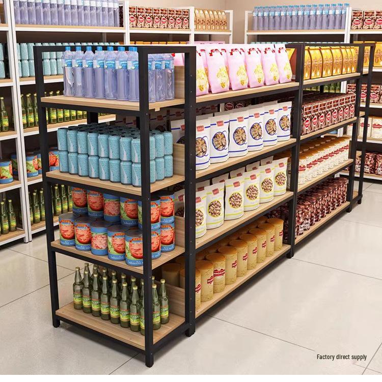 Multi-Layer Display Rack for Convenience Stores and Stationery Shops