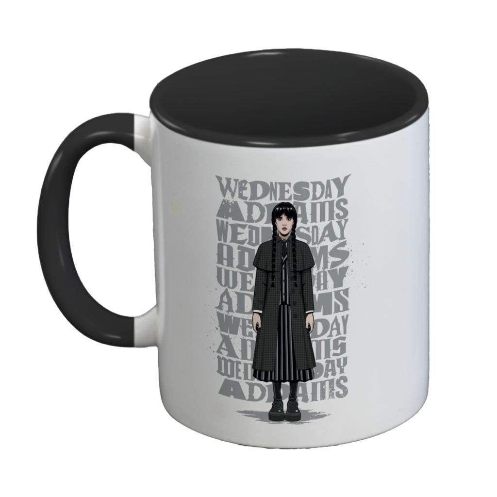 Wednesday Inner Two Tone Wednesday Addams Mug