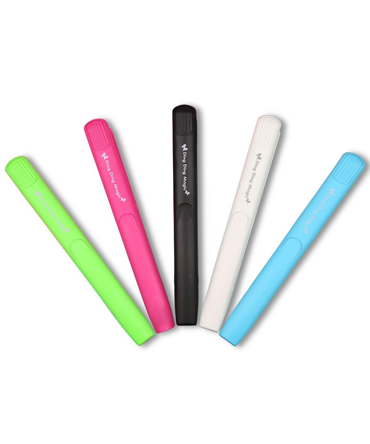 Portable Mini Hair Straightener Dingding Magic black