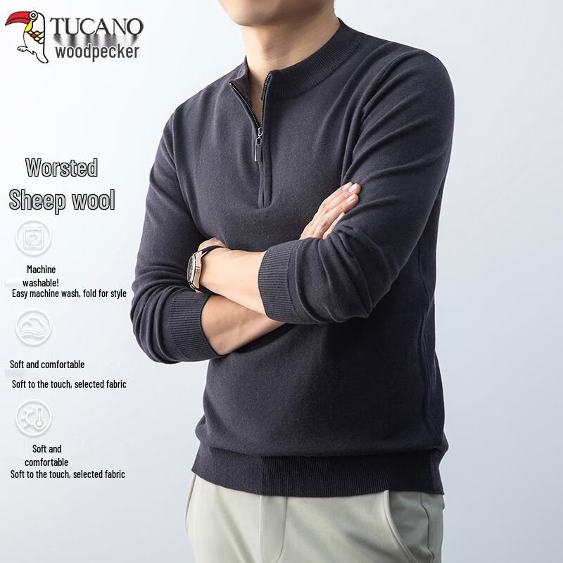 TUCANO Men s Half-Zip Knit Sweater M