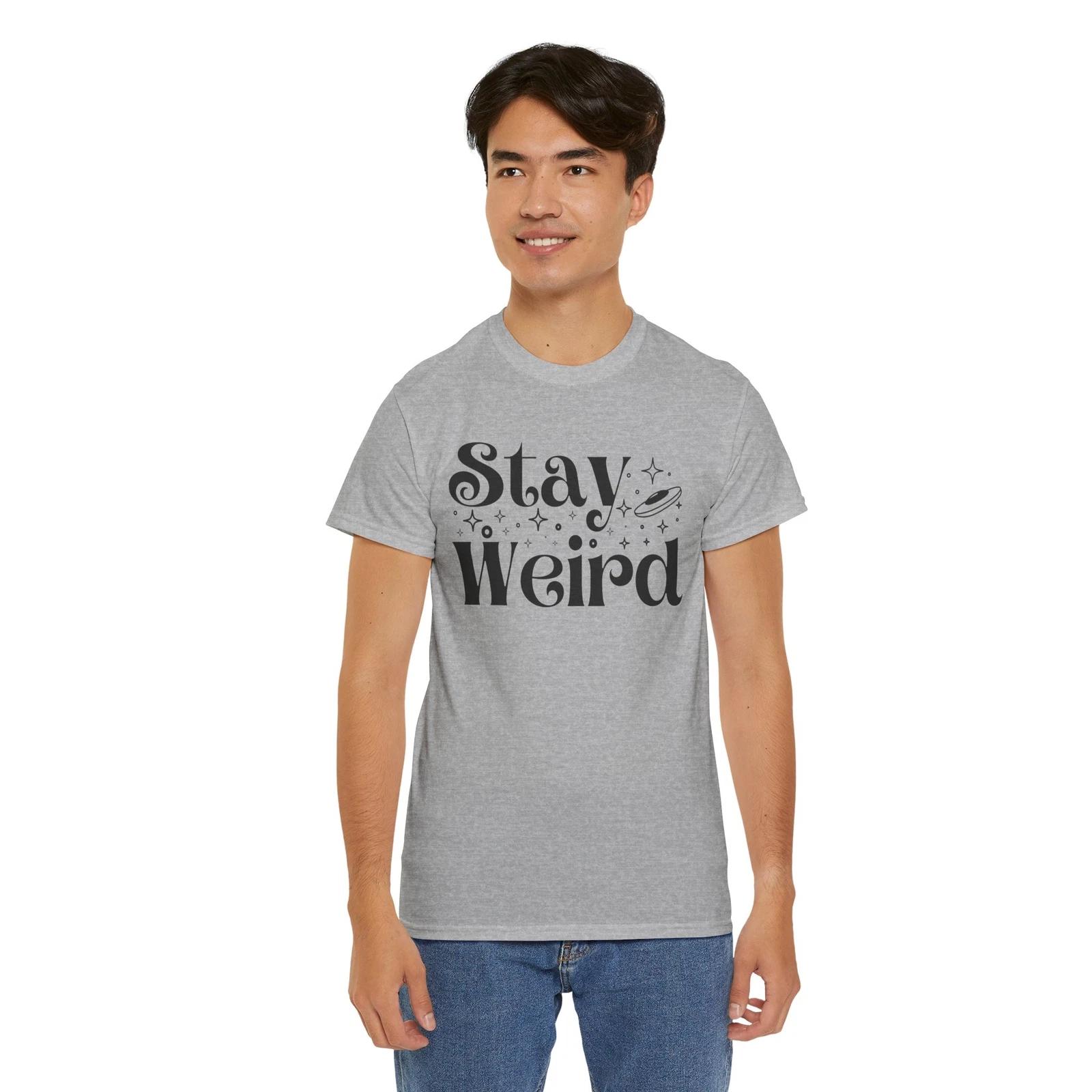 Stay Creative T-Shirt | Unique & Alternative Fashion Tee | STAY WEIRD Shirt M