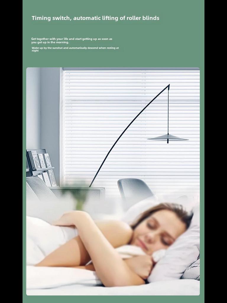 Motor inteligent pentru rulouri Tuya cu telecomandă controlată vocal pentru jaluzele electrice